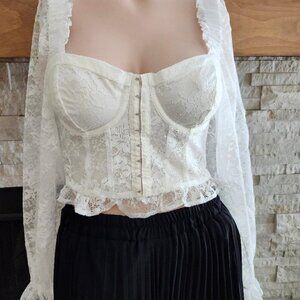 For Love and Lemon Lace blouse.